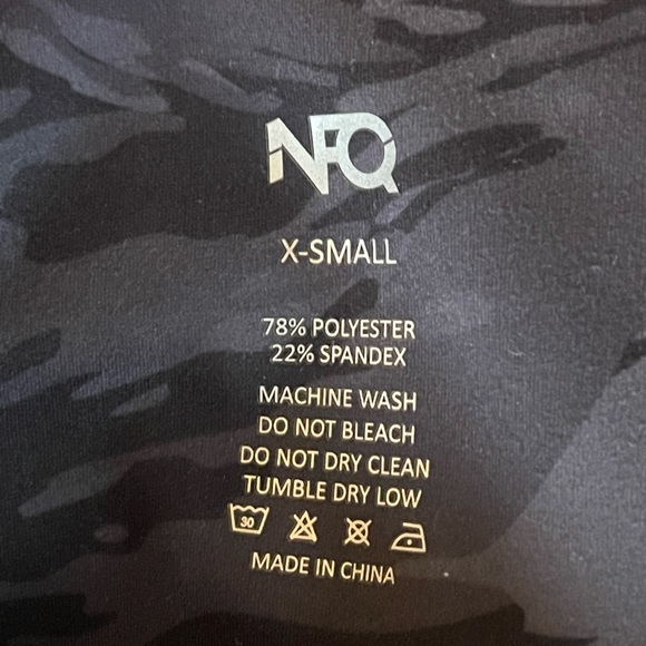 NFQ black camo leggings - Picture 5 of 5